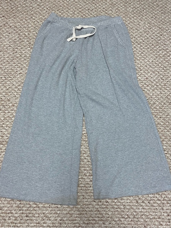 aerie Pants - AERIE WAFFLE KNIT WIDE LEG PANTS - XXL